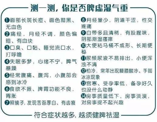 如何判断自己是否有湿气 